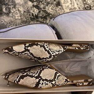 Brand new snake skin shoes